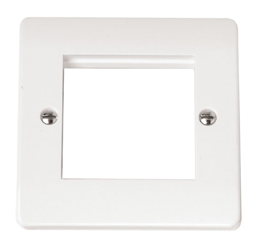 Scolmore CMA311 - 1 Gang Plate - 2 Apertures MODE Accessories Scolmore - Sparks Warehouse