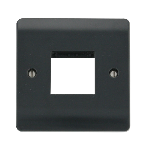 Scolmore CMA402AG - 1 Gang Plate - 2 Apertures Mode Part M Scolmore - Sparks Warehouse