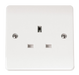 Scolmore CMA630 - 13A 1 Gang Socket With Twin Earth Terminals MODE Accessories Scolmore - Sparks Warehouse
