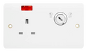 Scolmore CMA675 Mode Socket - Lockable 13a 1g Dp Lockable Socket With Neon Mode  Scolmore - Sparks Warehouse