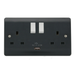 Scolmore CMA770AG Mode Part M Sockets - Usb 2g Sp 13a Sw Skt 2.1a Usb Charger Part M  Scolmore - Sparks Warehouse