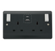Scolmore CMA786AG Part M Sockets - Usb Type C 2g 13a Type A & C Usb Skt 4.2a Cma Ag  Scolmore - Sparks Warehouse