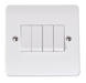 Scolmore CMA9014 - 10AX 4 Gang 2 Way Single Plate Switch MODE Accessories Scolmore - Sparks Warehouse