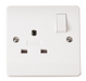 Scolmore CMA935 - 13A 1 Gang DP Switched Non-Standard Socket MODE Accessories Scolmore - Sparks Warehouse