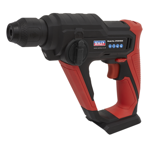Sealey - CP20VSDS Rotary Hammer Drill 20V SDS Plus - Body Only Electric Power Tools Sealey - Sparks Warehouse