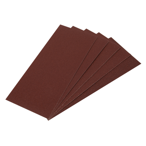 Sealey - CS115A/5 Orbital Sanding Sheet 115 x 280mm Assorted Pack of 5 Consumables Sealey - Sparks Warehouse