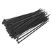 Sealey - CT15036P100 Cable Tie 150 x 3.6mm Black Pack of 100 Consumables Sealey - Sparks Warehouse