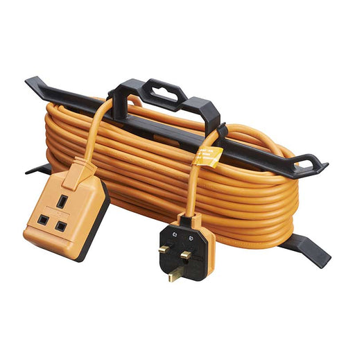 BG Masterplug CT1513 13A 1 Gang 15M 13A Extension Lead With Cable Tidy - BG - Sparks Warehouse