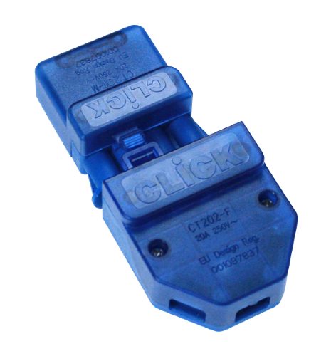 Scolmore CT202C - 250V 20A 4 Pin Flow Connector Screw-Down Cord Grip Essentials Scolmore - Sparks Warehouse