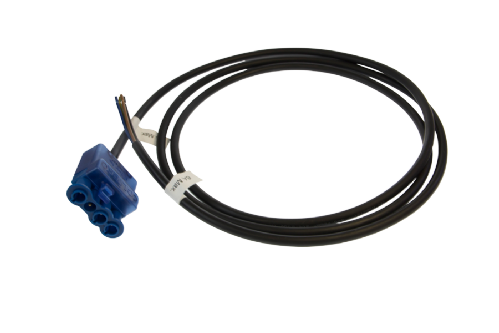 Scolmore CT742 - 6A 4 Pole 0.75mm LSZH To FE 2m - Black Essentials Scolmore - Sparks Warehouse