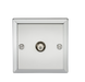 Knightsbridge CV015PC SAT TV Outlet - Bevelled Edge Polished Chrome Knightsbridge Polished Chrome Bevelled Knightsbridge - Sparks Warehouse