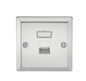 Knightsbridge CV45PC RJ45 Network Outlet - Bevelled Edge Polished Chrome Knightsbridge Polished Chrome Bevelled Knightsbridge - Sparks Warehouse