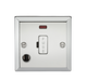 Knightsbridge CV6FPC 13A Fused Spur Unit with Neon & Flex Outlet - Bevelled Edge Polished Chrome Knightsbridge Polished Chrome Bevelled Knightsbridge - Sparks Warehouse