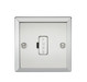 Knightsbridge CV6PC 13A Fused Spur Unit - Bevelled Edge Polished Chrome Knightsbridge Polished Chrome Bevelled Knightsbridge - Sparks Warehouse