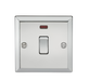 Knightsbridge CV834NPC 20A 1G DP Switch with Neon - Bevelled Edge Polished Chrome Knightsbridge Polished Chrome Bevelled Knightsbridge - Sparks Warehouse