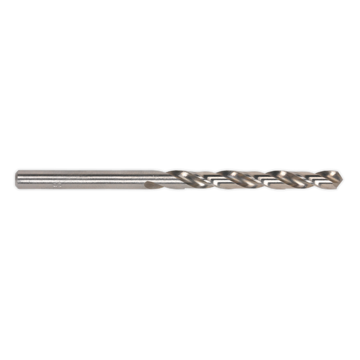 Sealey - DB040FG HSS Fully Ground Drill Bit 4mm Pack of 10 Consumables Sealey - Sparks Warehouse