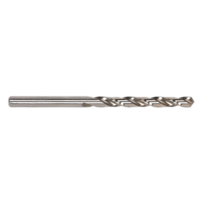 Sealey - DB095FG HSS Fully Ground Drill Bit 9.5mm Pack of 10 Consumables Sealey - Sparks Warehouse