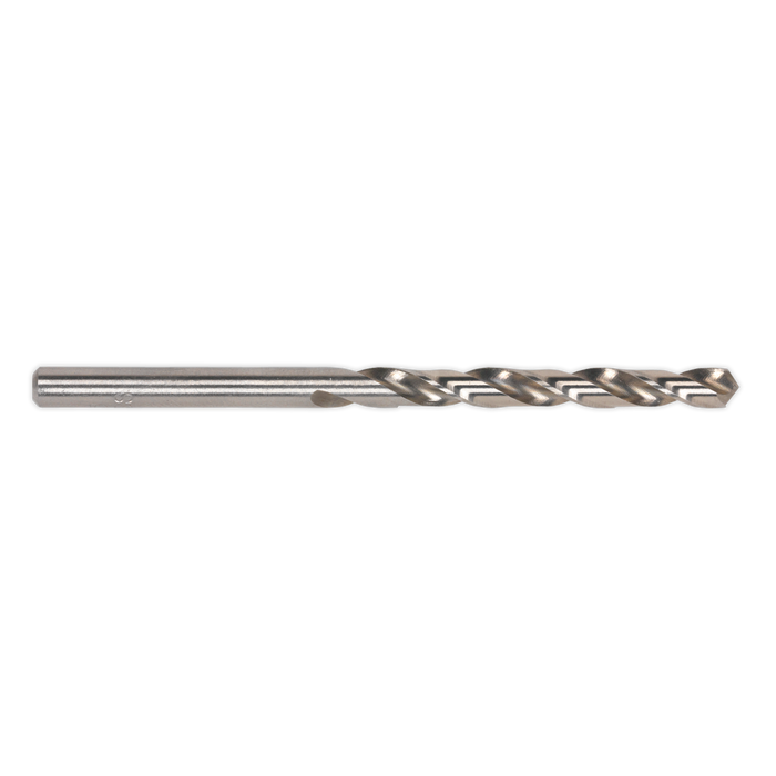 Sealey - DB100FG HSS Fully Ground Drill Bit 10mm Pack of 5 Consumables Sealey - Sparks Warehouse