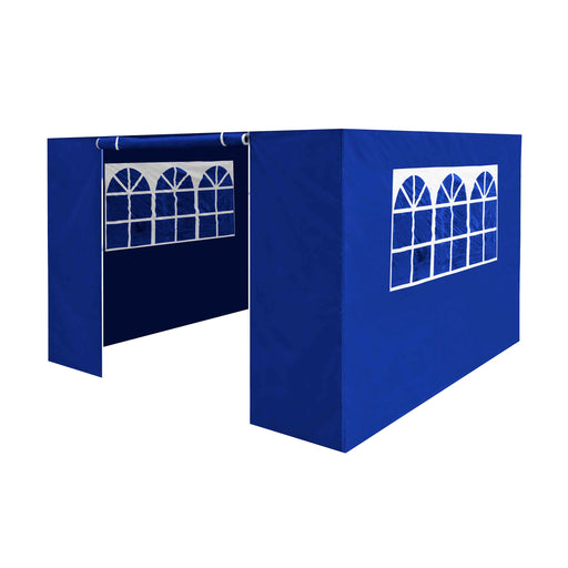 DG147 Gazebo Side Walls/Doors/Windows, Fits 3 x 3m Models � Blue Gazebos Dellonda - Sparks Warehouse