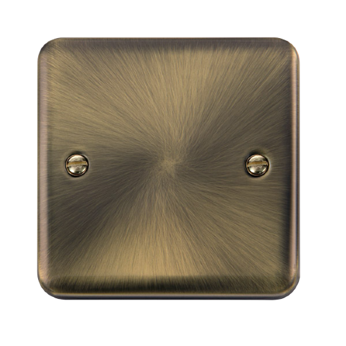 Scolmore DPAB060 - 1 Gang Blank Plate Deco Plus Scolmore - Sparks Warehouse