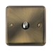 Scolmore DPAB156BK - Single Satellite Outlet - Black Deco Plus Scolmore - Sparks Warehouse