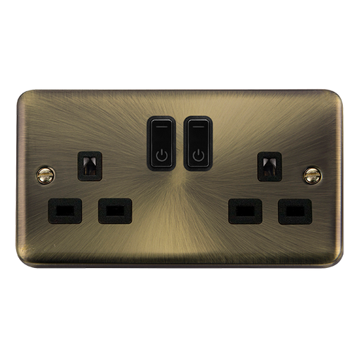 Scolmore Dpab30536bk Ingot 13a 2g Rf Smart Socket Deco+ Ab Bk Smart Socket Scolmore - Sparks Warehouse