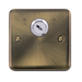 Scolmore DPAB660 Deco Plus Antique Brass 20a Dp Lockable Switch Deco+ Ab  Scolmore - Sparks Warehouse