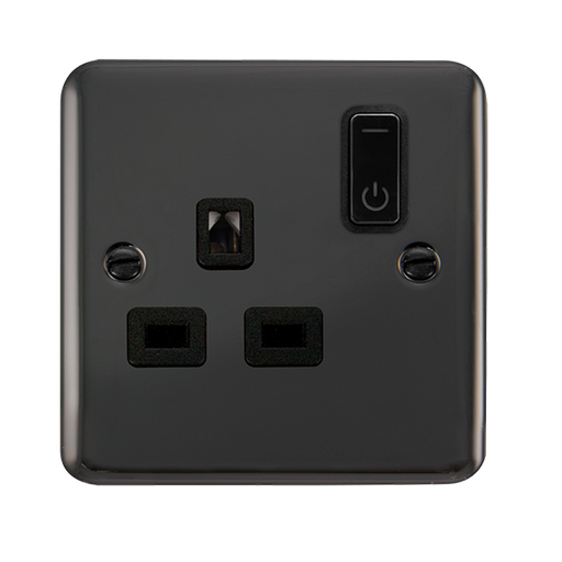 Scolmore Dpbn30535bk Ingot 13a 1g Rf Smart Socket Deco+ Bn Bk Smart Socket Scolmore - Sparks Warehouse