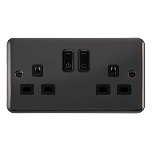 Scolmore Dpbn30536bk Ingot 13a 2g Rf Smart Socket Deco+ Bn Bk Smart Socket Scolmore - Sparks Warehouse