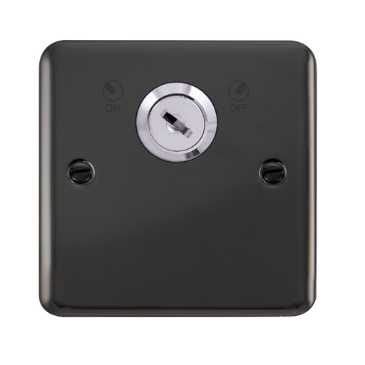 Scolmore DPBN660 Deco Plus Black Nickel 20a Dp Lockable Switch Deco+ Bn  Scolmore - Sparks Warehouse