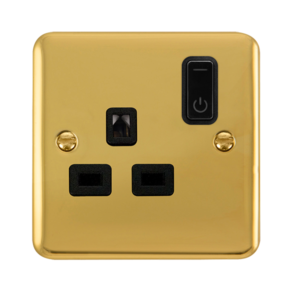 Scolmore Dpbr30535bk Ingot 13a 1g Rf Smart Socket Deco+ Br Bk Smart Socket Scolmore - Sparks Warehouse