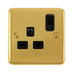 Scolmore Dpbr30535bk Ingot 13a 1g Rf Smart Socket Deco+ Br Bk Smart Socket Scolmore - Sparks Warehouse