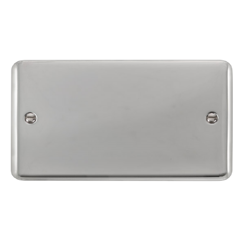 Scolmore DPCH061 - 2 Gang Blank Plate Deco Plus Scolmore - Sparks Warehouse
