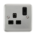 Scolmore Dpch30535bk Ingot 13a 1g Rf Smart Socket Deco+ Ch Bk Smart Socket Scolmore - Sparks Warehouse
