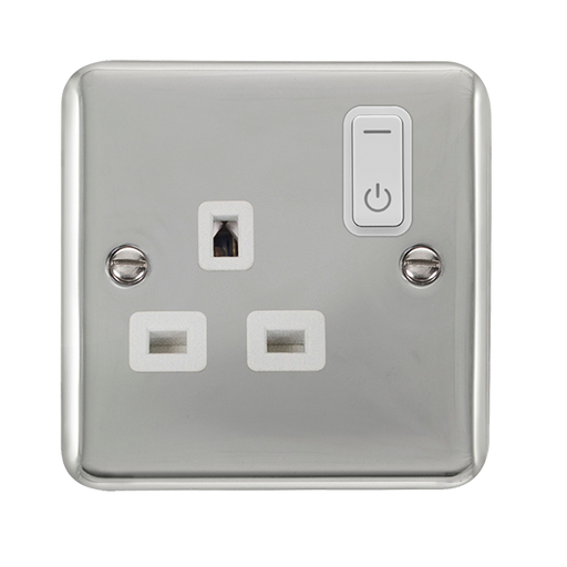Scolmore Dpch30535wh Ingot 13a 1g Rf Smart Socket Deco+ Ch Wh Smart Socket Scolmore - Sparks Warehouse