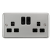 Scolmore Dpch30536bk Ingot 13a 2g Rf Smart Socket Deco+ Ch Bk Smart Socket Scolmore - Sparks Warehouse