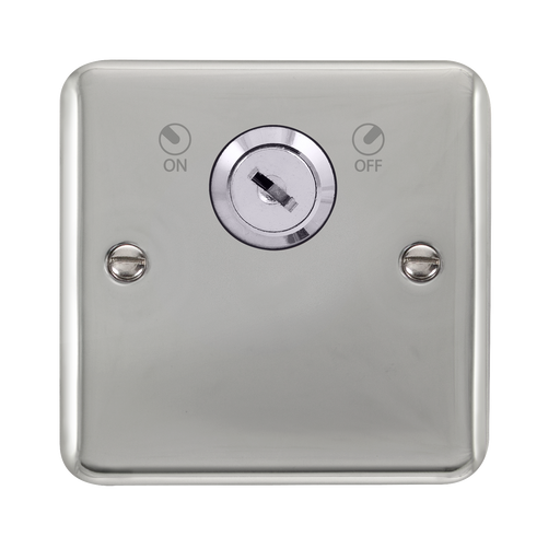 Scolmore DPCH660 Deco Plus Polished Chrome 20a Dp Lockable Switch Deco+ Ch  Scolmore - Sparks Warehouse