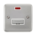 Scolmore DPCH753WH - 13A Ingot Fused Connection Unit With Neon - White Deco Plus Scolmore - Sparks Warehouse