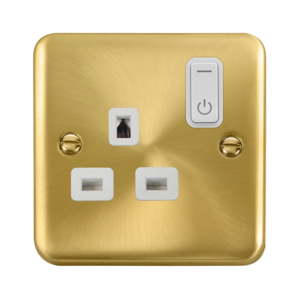 Scolmore Dpsb30535wh Ingot 13a 1g Rf Smart Socket Deco+ Sb Wh Smart Socket Scolmore - Sparks Warehouse
