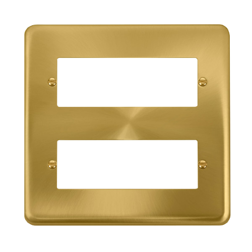 Scolmore DPSB512 - 2 Tier Minigrid Module Plate - 12 Apertures Deco Plus Scolmore - Sparks Warehouse