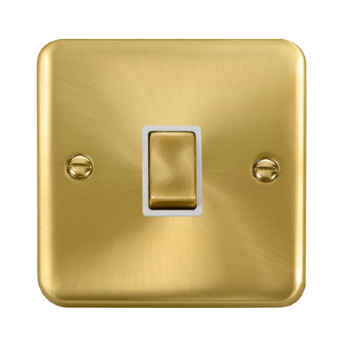 Scolmore DPSB722WH - 20A Ingot DP Switch - White Deco Plus Scolmore - Sparks Warehouse