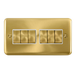 Scolmore DPSBWH-SMART6 - 2G Plate 2 x 3 Apertures Supplied With 6 x 10AX 2 Way Ingot Retractive Switch Modules - Satin Brass - White Deco Plus Scolmore - Sparks Warehouse