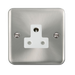 Scolmore DPSC038WH - 5A Round Pin Socket - White Deco Plus Scolmore - Sparks Warehouse