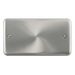 Scolmore DPSC061 - 2 Gang Blank Plate Deco Plus Scolmore - Sparks Warehouse