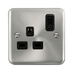 Scolmore Dpsc30535bk Ingot 13a 1g Rf Smart Socket Deco+ Sc Bk Smart Socket Scolmore - Sparks Warehouse