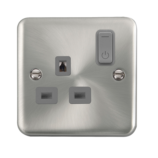 Scolmore Dpsc30535gy Ingot 13a 1g Rf Smart Socket Deco+ Sc Gy Smart Socket Scolmore - Sparks Warehouse