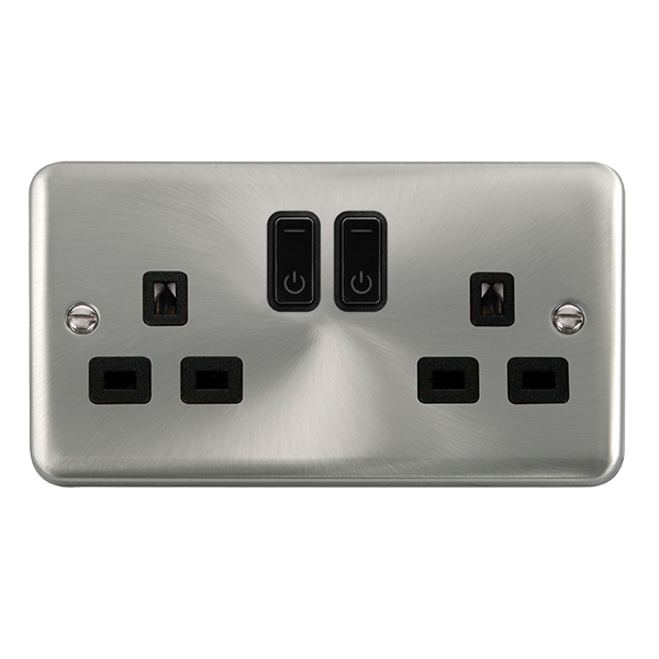 Scolmore Dpsc30536bk Ingot 13a 2g Rf Smart Socket Deco+ Sc Bk Smart Socket Scolmore - Sparks Warehouse