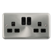 Scolmore Dpsc30536bk Ingot 13a 2g Rf Smart Socket Deco+ Sc Bk Smart Socket Scolmore - Sparks Warehouse
