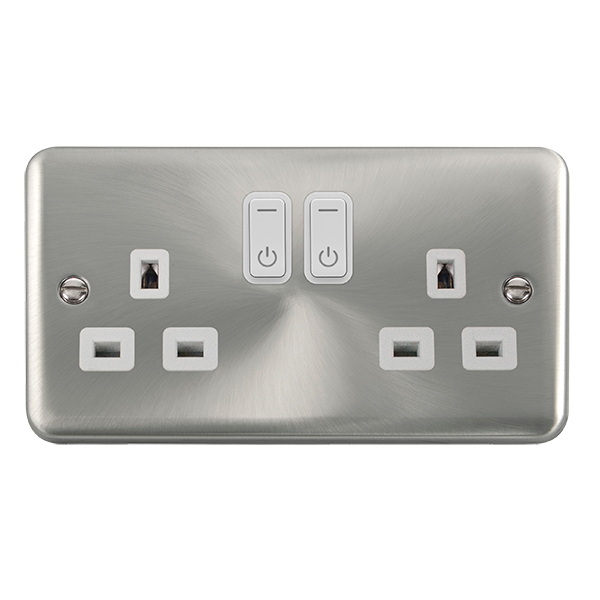 Scolmore Dpsc30536wh Ingot 13a 2g Rf Smart Socket Deco+ Sc Wh Smart Socket Scolmore - Sparks Warehouse