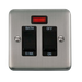Scolmore DPSS024BK - 20A DP Sink/Bath Switch With Neon - Black Deco Plus Scolmore - Sparks Warehouse